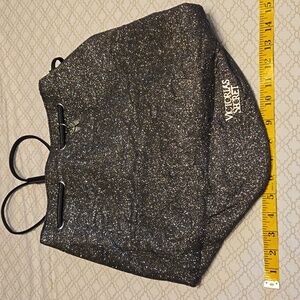 NWOT  Shimmering Victoria's Secret Drawstring Backpack